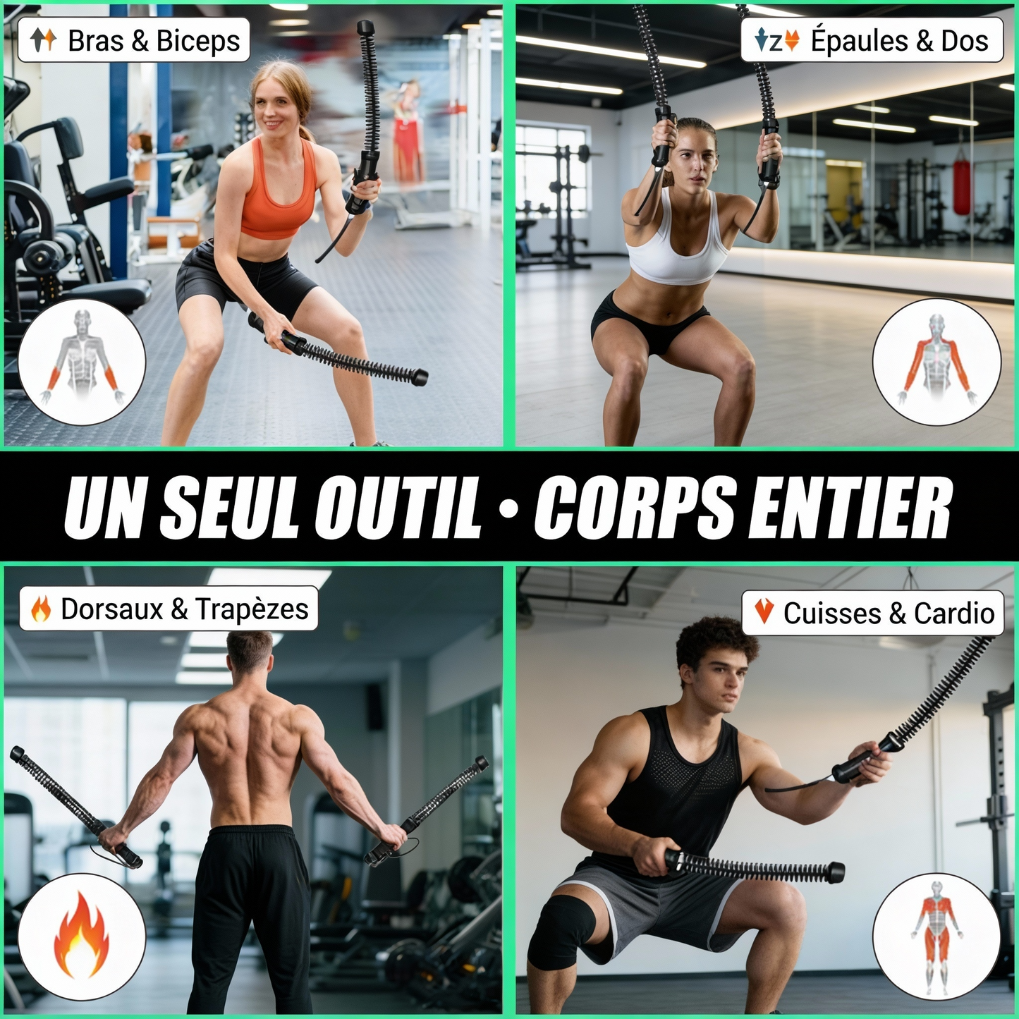 Corde Ondulatoire KINECHO